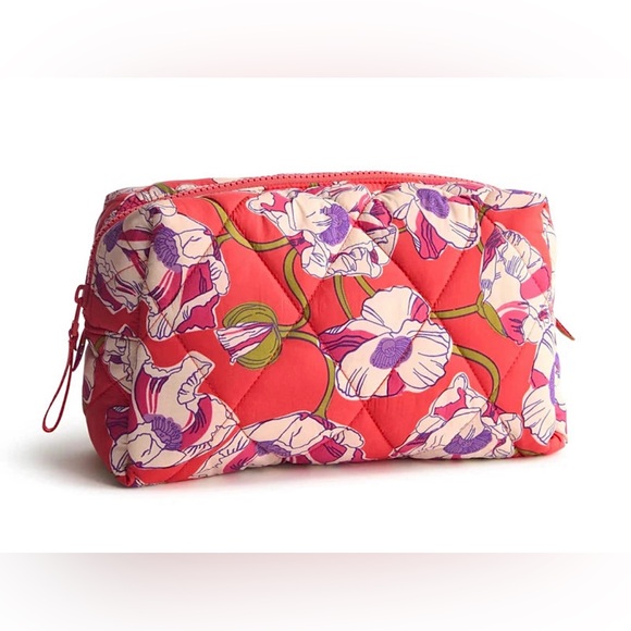 Vera Bradley Handbags - Vera Bradley Large Cosmetic Bag in Swirling Poppies